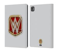 Head Case Designs Officially Licensed WWE RAW Women's Champion Title Belts Leather Wallet Case Compatible With Apple iPad Pro 11 M4 2024