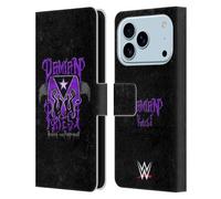 Head Case Designs Officially Licensed WWE Receive Your Punishment Damian Priest Leather Wallet Case Compatible With Apple iPhone 17 Pro