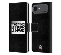 Head Case Designs Officially Licensed WWE Redesign, Rebuild, Reclaim Seth Rollins Leather Wallet Case Compatible With Apple iPhone 17 Air