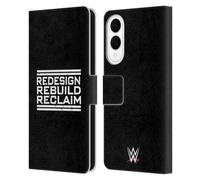 Head Case Designs Officially Licensed WWE Redesign, Rebuild, Reclaim Seth Rollins Leather Wallet Case Compatible With Samsung Galaxy S25 Edge