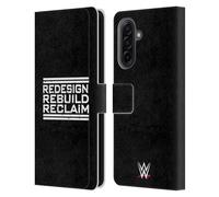 Head Case Designs Officially Licensed WWE Redesign, Rebuild, Reclaim Seth Rollins Leather Wallet Case Compatible With Samsung Galaxy A17 4G / 5G
