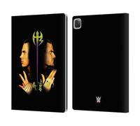 Head Case Designs Officially Licensed WWE Retro 2 The Hardy Boyz Leather Wallet Case Compatible With Apple iPad Pro 13 M4 2024