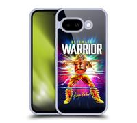Head Case Designs Officially Licensed WWE Retro Blast The Ultimate Warrior Gel Case [Military Grade Protection] Compatible With Google Pixel 9A
