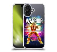 Head Case Designs Officially Licensed WWE Retro Blast The Ultimate Warrior Gel Case [Military Grade Protection] Compatible With Apple iPhone 17