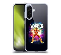 Head Case Designs Officially Licensed WWE Retro Blast Ultimate Warrior Gel Case [Military Grade Protection] Compatible With Samsung Galaxy A36 5G