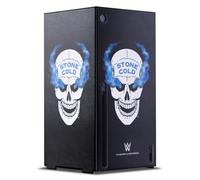 Head Case Designs Officially Licensed WWE Retro Skull Stone Cold Steve Austin Game Console Wrap Case Cover Compatible With Xbox Series X Console