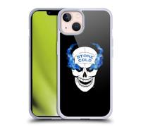 Head Case Designs Officially Licensed WWE Retro Skull Stone Cold Steve Austin Gel Case [Military Grade Protection] Compatible with Apple iPhone 13 and Compatible with MagSafe