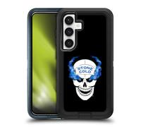 Head Case Designs Officially Licensed WWE Retro Skull Stone Cold Steve Austin Ultra-Armoured Shockproof Case [Military Grade Protection] Compatible With Samsung Galaxy S24 5G