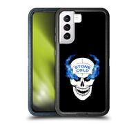 Head Case Designs Officially Licensed WWE Retro Skull Stone Cold Steve Austin Ultra-Armoured Shockproof Case [Military Grade Protection] Compatible With Samsung Galaxy S21 5G