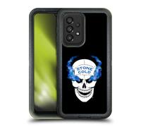 Head Case Designs Officially Licensed WWE Retro Skull Stone Cold Steve Austin Ultra-Armoured Shockproof Case [Military Grade Protection] Compatible With Galaxy A33 5G (2022)