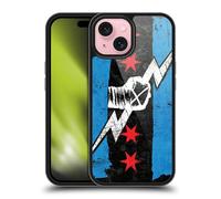 Head Case Designs Officially Licensed WWE Return CM Punk Gel Armour Case [Military Grade Drop Protection] Compatible With Apple iPhone 15