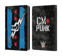 Head Case Designs Officially Licensed WWE Return CM Punk Leather Wallet Case Compatible With Amazon Kindle 11th Gen 6in 2022