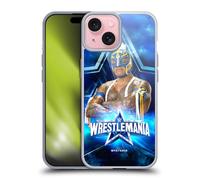 Head Case Designs Officially Licensed WWE Rey Mysterio Wrestlemania 38 Superstars Gel Case [Military Grade Protection] Compatible with Apple iPhone 15 and Compatible with MagSafe