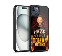 Head Case Designs Officially Licensed WWE Roman Reigns 1 R. Reigns Graphics Gel Armour Case [Military Grade Protection] Compatible With Apple iPhone 15 Plus