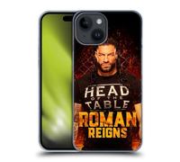 Head Case Designs Officially Licensed WWE Roman Reigns 1 R. Reigns Graphics Hard Back Case Compatible With Apple iPhone 15