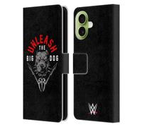 Head Case Designs Officially Licensed WWE Roman Reigns Unleash The Big Dog Superstars 8 Leather Wallet Case Compatible With Apple iPhone 17