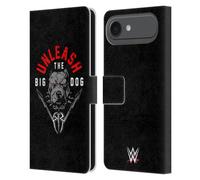 Head Case Designs Officially Licensed WWE Roman Reigns Unleash The Big Dog Superstars 8 Leather Wallet Case Compatible With Apple iPhone 17 Air