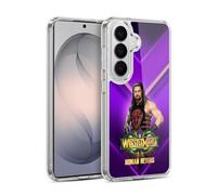 Head Case Designs Officially Licensed WWE Roman Reigns Wrestlemania 34 Superstars Gel Case [Military Grade Protection] Compatible with Samsung Galaxy S26 and Compatible with MagSafe