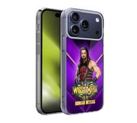 Head Case Designs Officially Licensed WWE Roman Reigns Wrestlemania 34 Superstars Gel Case [Military Grade Protection] Compatible With Apple iPhone 17 Pro Max