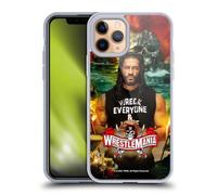 Head Case Designs Officially Licensed WWE Roman Reigns Wrestlemania 37 Superstars Gel Case [Military Grade Protection] Compatible with Apple iPhone 11 Pro and Compatible with MagSafe