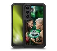 Head Case Designs Officially Licensed WWE Roman Vs Cody Wrestlemania 40 Ultra-Armoured Shockproof Case [Military Grade Protection] Compatible With Samsung Galaxy S24+ 5G