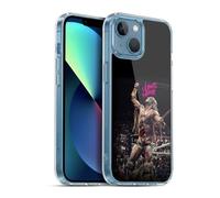 Head Case Designs Officially Licensed WWE Rope Pose Ultimate Warrior Gel Case [Military Grade Protection] Compatible with Apple iPhone 13 Mini and Compatible with MagSafe