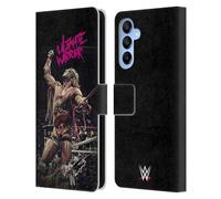 Head Case Designs Officially Licensed WWE Rope Pose Ultimate Warrior Leather Wallet Case Compatible With Samsung Galaxy A16 5G