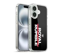Head Case Designs Officially Licensed WWE Royal Rumble TV Program Logo Gel Case [Military Grade Protection] Compatible with Apple iPhone 16 and Compatible with MagSafe