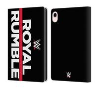 Head Case Designs Officially Licensed WWE Royal Rumble TV Program Logo Leather Wallet Case Compatible With Apple iPad mini (2021/2024)