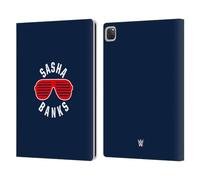 Head Case Designs Officially Licensed WWE Sasha Banks The Boss Superstars 6 Leather Wallet Case Compatible With Apple iPad Pro 13 M4 2024