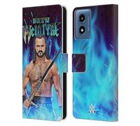 Head Case Designs Officially Licensed WWE Scottish Warrior Drew McIntyre Leather Book Wallet Case Cover Compatible With Motorola Moto G Play (2024)