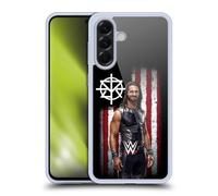 Head Case Designs Officially Licensed WWE Seth Rollins American Flag Superstars Gel Case [Military Grade Protection] Compatible With Samsung Galaxy A56 5G