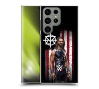 Head Case Designs Officially Licensed WWE Seth Rollins American Flag Superstars Hard Back Case Compatible With Samsung Galaxy S24 Ultra 5G