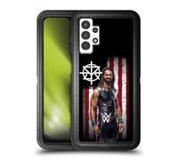 Head Case Designs Officially Licensed WWE Seth Rollins American Flag Superstars Ultra-Armoured Shockproof Case [Military Grade Protection] Compatible With Samsung Galaxy A13 (2022)