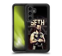 Head Case Designs Officially Licensed WWE Seth Rollins Superstars Ultra-Armoured Shockproof Case [Military Grade Protection] Compatible With Samsung Galaxy S24+ 5G