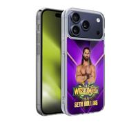 Head Case Designs Officially Licensed WWE Seth Rollins Wrestlemania 34 Superstars Gel Case [Military Grade Protection] Compatible With Apple iPhone 17 Pro