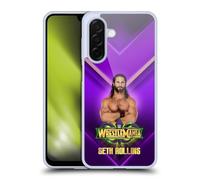 Head Case Designs Officially Licensed WWE Seth Rollins Wrestlemania 34 Superstars Gel Case [Military Grade Protection] Compatible With Samsung Galaxy A26 5G