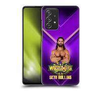 Head Case Designs Officially Licensed WWE Seth Rollins Wrestlemania 34 Superstars Hard Back Case Compatible With Galaxy A52 / A52s / 5G (2021)