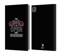 Head Case Designs Officially Licensed WWE Sheamus & Cesaro Bar is Open Superstars 7 Leather Wallet Case Compatible With Apple iPad Pro 11 M4 2024