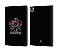Head Case Designs Officially Licensed WWE Sheamus & Cesaro Bar is Open Superstars 7 Leather Wallet Case Compatible With Apple iPad Pro 13 M4 2024