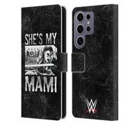 Head Case Designs Officially Licensed WWE She's My Mami Rhea Ripley Leather Wallet Case Compatible With Samsung Galaxy S25 Ultra
