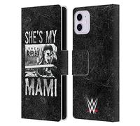 Head Case Designs Officially Licensed WWE She's My Mami Rhea Ripley Leather Wallet Case Compatible With Apple iPhone 11