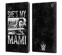 Head Case Designs Officially Licensed WWE She's My Mami Rhea Ripley Leather Wallet Case Compatible With Amazon Fire Max 11 2023