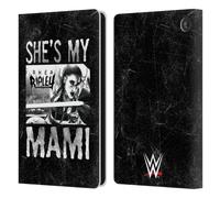 Head Case Designs Officially Licensed WWE She's My Mami Rhea Ripley Leather Wallet Case Compatible With Amazon Fire 7 2022