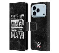 Head Case Designs Officially Licensed WWE She's My Mami Rhea Ripley Leather Wallet Case Compatible With Apple iPhone 17 Pro