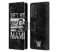 Head Case Designs Officially Licensed WWE She's My Mami Rhea Ripley Leather Wallet Case Compatible With Samsung Galaxy A53 5G (2022)