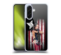 Head Case Designs Officially Licensed WWE Shinsuke Nakamura American Flag Superstars Gel Case [Military Grade Protection] Compatible With Samsung Galaxy A36 5G