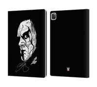 Head Case Designs Officially Licensed WWE Signature Sting Leather Wallet Case Compatible With Apple iPad Pro 13 M4 2024