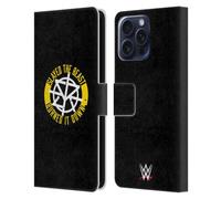 Head Case Designs Officially Licensed WWE Slayed The Beast Seth Rollins Leather Wallet Case Compatible With Samsung Galaxy S25 FE