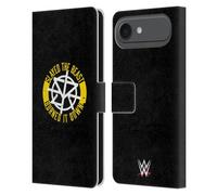 Head Case Designs Officially Licensed WWE Slayed The Beast Seth Rollins Leather Wallet Case Compatible With Apple iPhone 17 Air